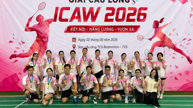 SÔI ĐỘNG GIẢI CẦU LÔNG ICAW LẦN THỨ NHẤT