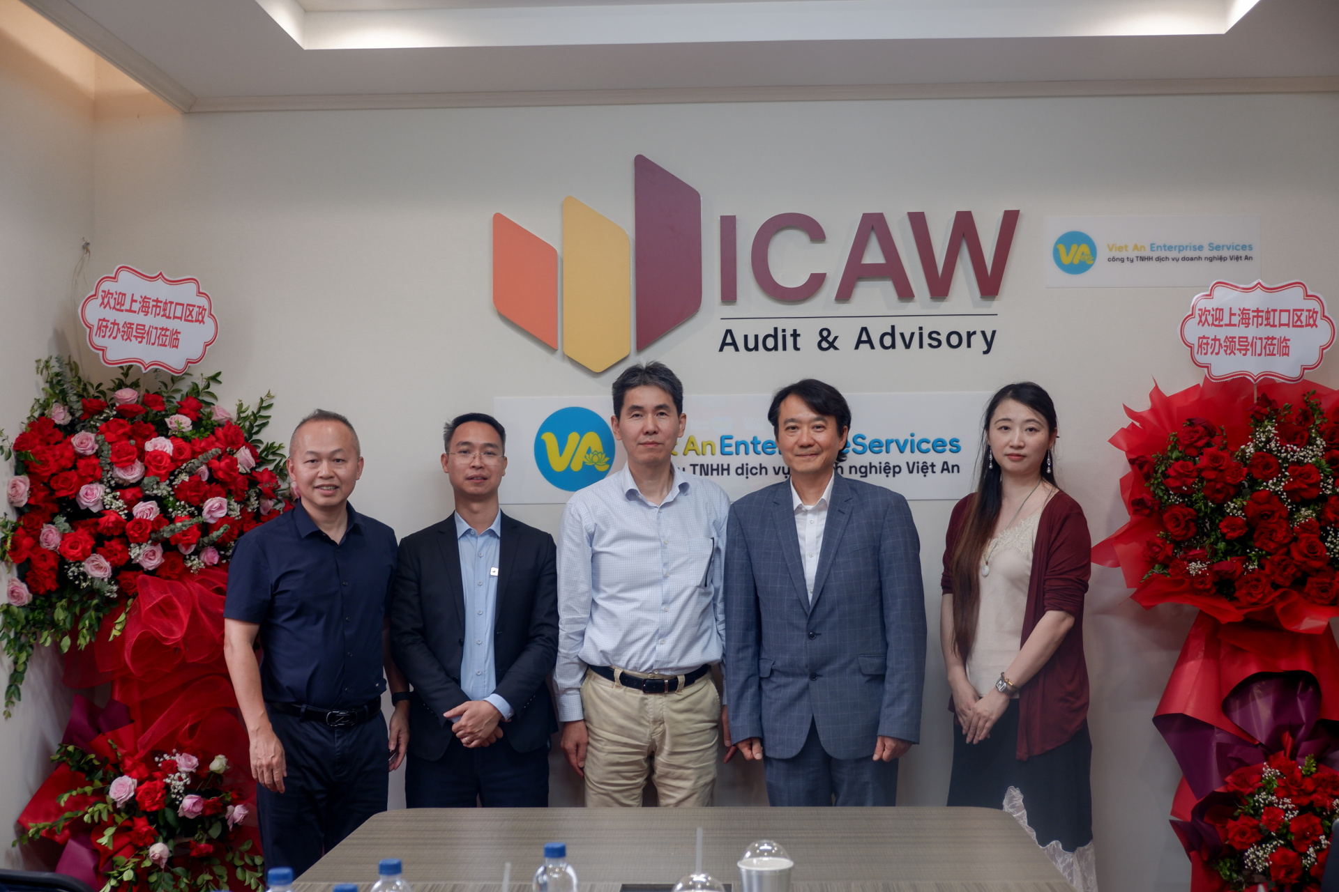ICAW Đón Tiếp Đoàn Lãnh Đạo Văn Phòng Quận Hồng Khẩu (Thành phố Thượng Hải, Trung Quốc) Đến Thăm Và Làm Việc